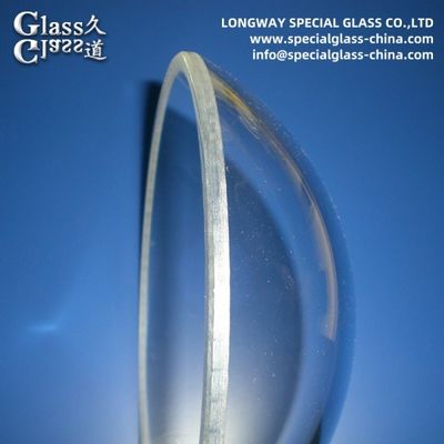 Custom N-Bk7 Fused Silica Optical Dome Lens For Underwater Photography