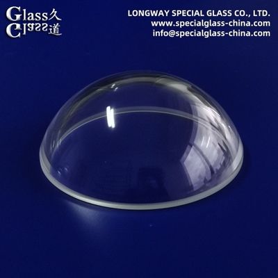 OEM Bk7 JGS1 JGS2 Optical Glass Dome Lenses For Camera And CCTV