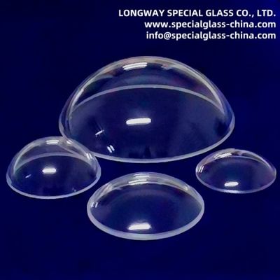 High Precision Optical Glass Dome Lens For Lasers And Measurement Equipment