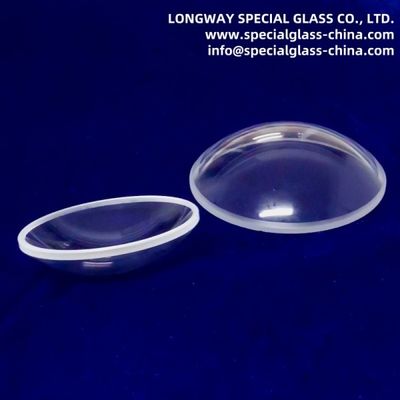 Ar Coated Quartz Glass Optical Glass Dome Over 90%  High Transmission