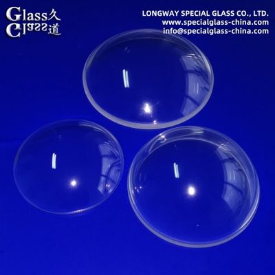 Transparent Optical Dome Lens For Security Camera / Microscope / Telescope