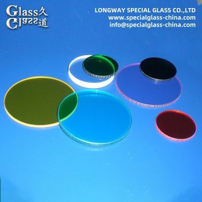 Custom Optical Color Filters IR UV Cut Filter Lens For Imaging