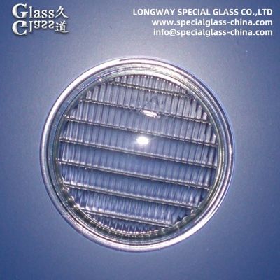 Custom Textured Soda Lime Glass Light Cover For Diffuse Light Lamp Cover