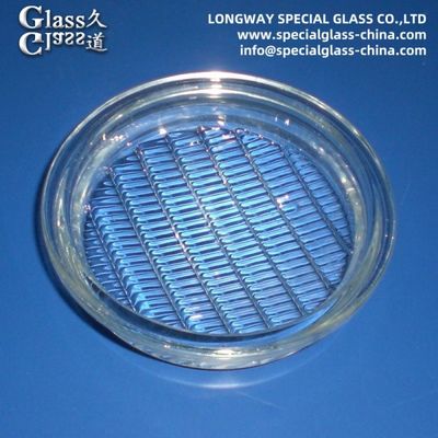 Custom Textured Soda Lime Glass Light Cover For Diffuse Light Lamp Cover