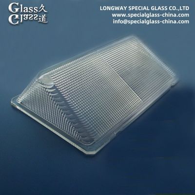High Clarity Borosilicate Glass Lamp Cover For Industrial Light