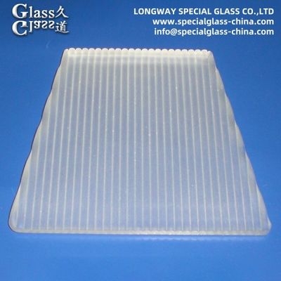 Pressed Sandblasting Soda Lime Glass Light Cover Led Light Lens Cover