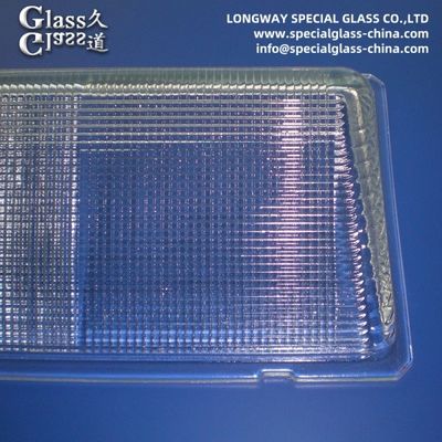 Borosilicate Glass Light Cover For Industrial Light Resisting High Temperature