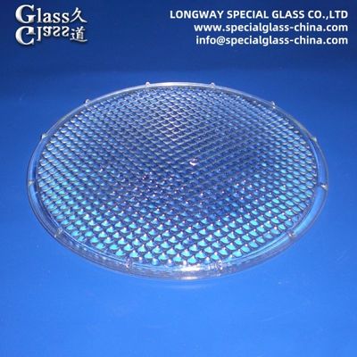 Pressed Borosilicate Glass Lens Diffuse Light Spotlight Lens Cover Modern Design