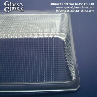 Antique Style Borosilicate Glass Lamp Cover High Temperature Resistance