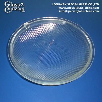 Casting Borosilicate Glass Light Cover For Outdoor Light Lamp