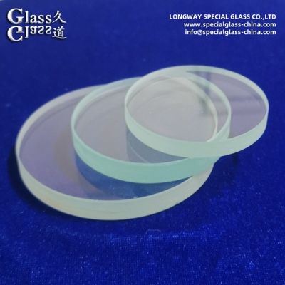 Custom Tempered Low-E Glass Float Glass Sheet For Flashlight Lens