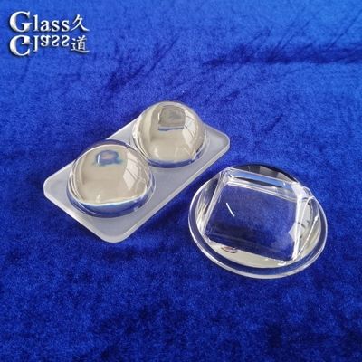 OEM Durable Clear Surface Pyrex 3.3 Borosilicate Street Light Led Lens