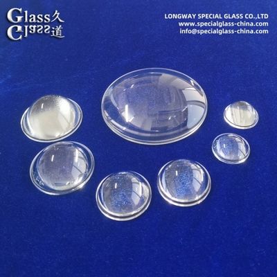Optical Grade Borosilicate Glass Aspheric Led Lenses For Automotive Lamp Lens
