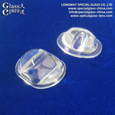 Polished Surface Optical Borosilicate Glass Lens High Bay Light Lens High Clarity