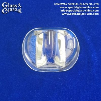 Polished Surface Optical Borosilicate Glass Lens High Bay Light Lens High Clarity