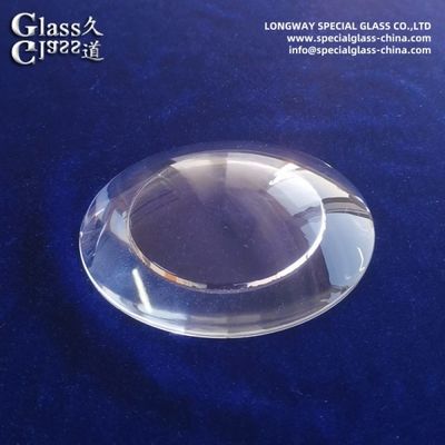Durable Ultra Clear Borosilicate Glass Lens For Tunnel Lighting