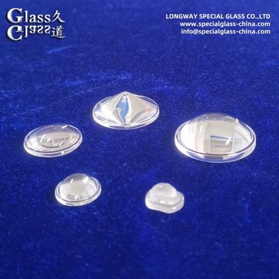 Durable Borosilicate Glass LED Aspheric Lenses for High-Intensity Curing Applications