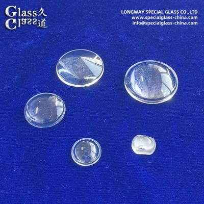 Custom Borosilicate Glass Aspheric LED Lens for Enhancing LED Efficiency