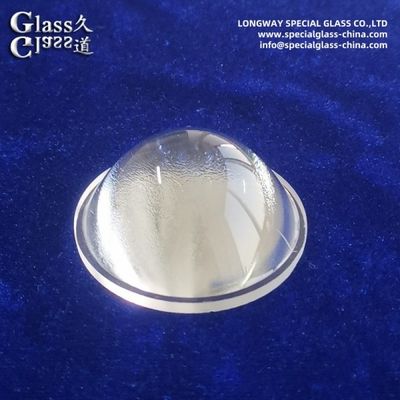 Custom Borosilicate Glass Aspheric LED Lens for Enhancing LED Efficiency