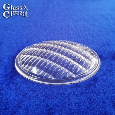 Molded Borosilicate Textured Glass Light Cover For Light Diffusion