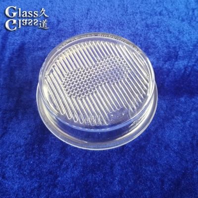 Durable Molded Textured Glass Light Shade for Outdoor Fixtures