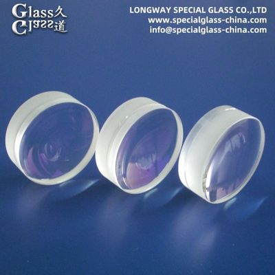 BBAR AR Plano-Convex Optical Lens Optical Glass N-BK7 for Precision Aiming Optics