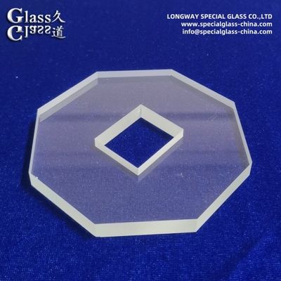 Transparent Borofloat Borosilicate Glass Sheet Flat Glass Lens for Consumer Electronics