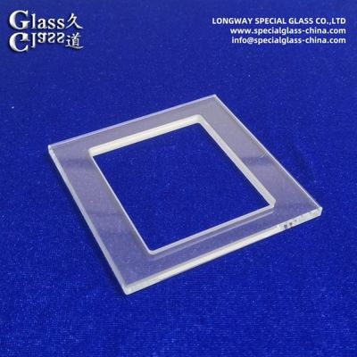 Transparent Borofloat Borosilicate Glass Sheet Flat Glass Lens for Consumer Electronics