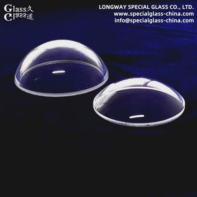 Customized BK7 B270 Optical Glass Convex Dome Lens For Smart Devices