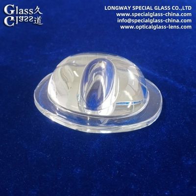 Durable Optical Borosilicate Glass Street Light Cob Led Lenses