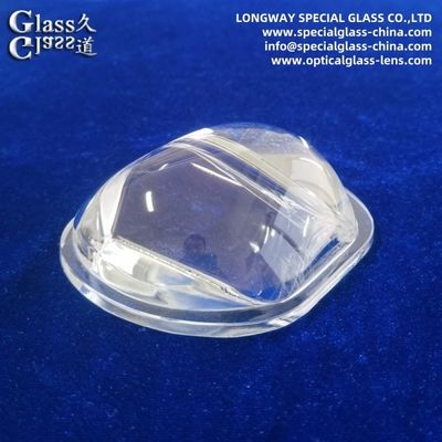 Durable Borosilicate Glass 3.3 Cob Led Glass Lens For Outdoor Lighting