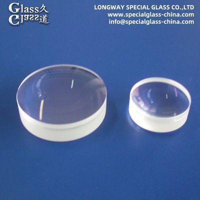 High-precision Fused Silica Optical Achromatic Doublet Lens With Ar Coating