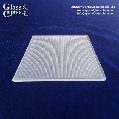 Custom Optically Finishing Flat Borosilicate Glass Lens With Linear Surface