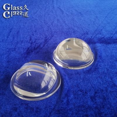 OEM Clear Borosilicate Glass Cob Led Lenses For Street Light Lamp