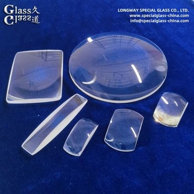 OEM BK7 Optical spherical convex magnifying glass lens with AR coating