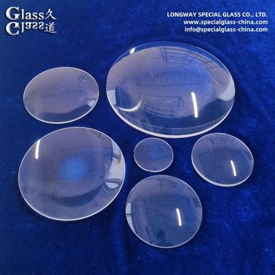 OEM BK7 Optical spherical convex magnifying glass lens with AR coating