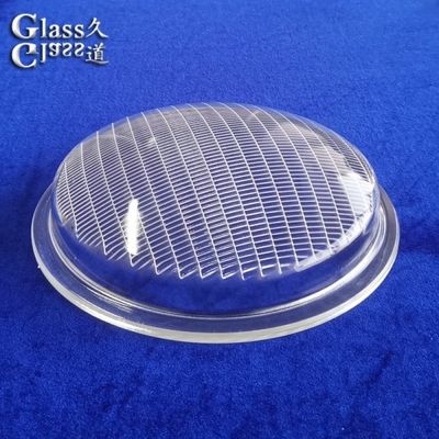 Durable Molded Borosilicate Headlight Glass Cover For Outdoor Lighting System