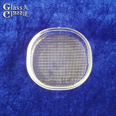 Custom High-Clarity Moulded Light Cover Lens From Soda Lime Glass