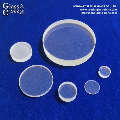 Custom Jgs1 Jgs2 Quartz Glass Disc And Optical Window For Optical Laser Head