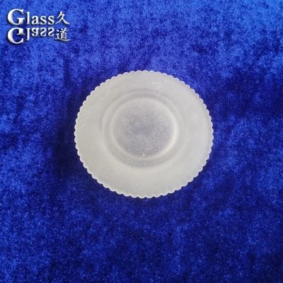 Custom Frosted Moulded Glass Cover Lens For Soft Ambient Light Fixtures