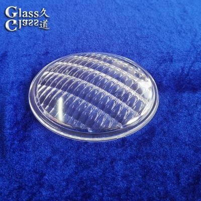 Durable Prism-pattern Moulded Glass Lens For Directional Led Streetlights