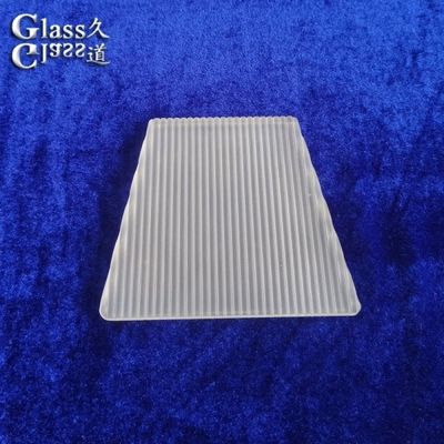 Durable Linear Textured Sandblasting Glass For Ambient Mood Lighting Cover