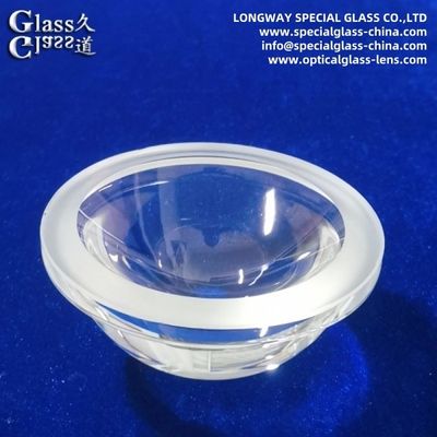 Durable Borosilicate Glass Shatterproof Led Lens For Safety Lighting