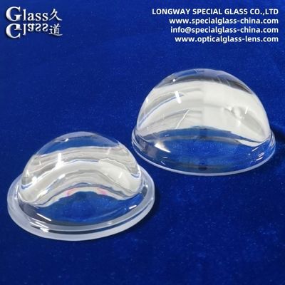 Durable Borosilicate Glass Shatterproof Led Lens For Safety Lighting