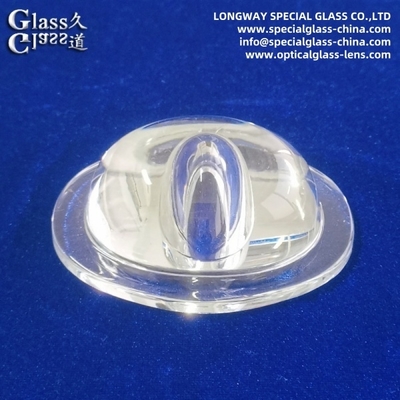 Durable High-Performance LED High Bay Light Lens - Polished Borosilicate Glass