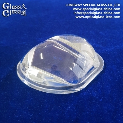 Durable High-Performance LED High Bay Light Lens - Polished Borosilicate Glass