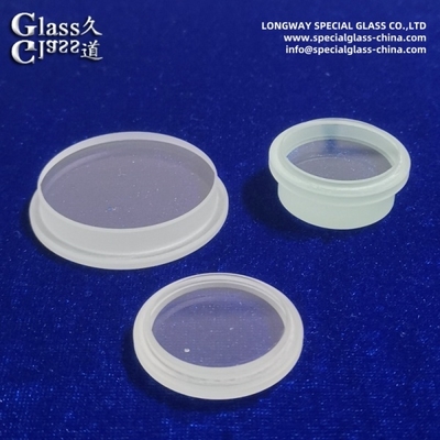 Low-Reflection Tempered Transparent Observation Sight Glass for Flange Gauges