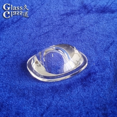 Durable Led Street Light Lens Cover From Polished Borosilicate Glass
