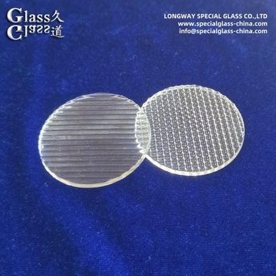 Customized High Precision Borosilicate Prismatic Glass Lens for Light Dispersion