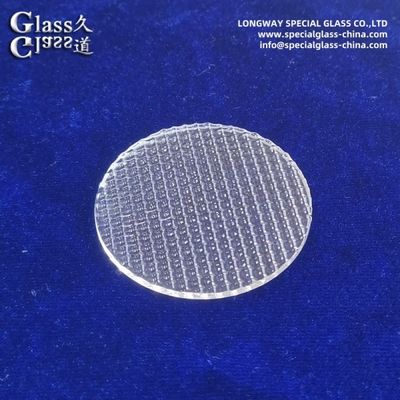 Customized High Precision Borosilicate Prismatic Glass Lens for Light Dispersion